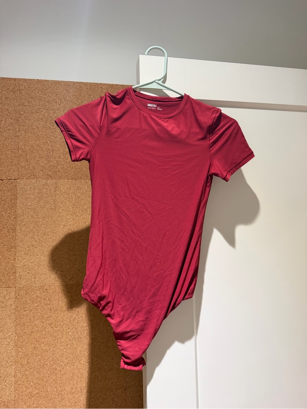 Red Short Sleeve Bodysuit